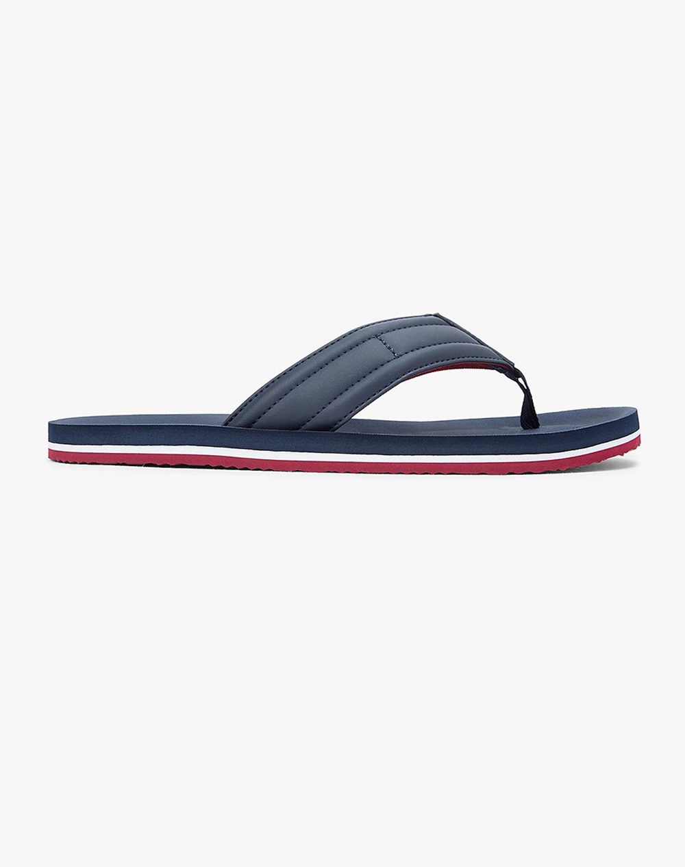 Tommy Hilfiger Hilfiger Padded Beach Sandal Ανδρας Αθλητικα Παπουτσια Σαγιοναρες Darkblue Συνθετικο Fm0Fm05801 Dw5