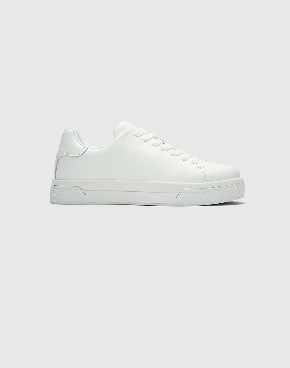 Selected Slmdavid Chunky Leather Sneaker 2.0 Noos Ανδρας Παπουτσια Sneakers White Δερμα 16101188 White
