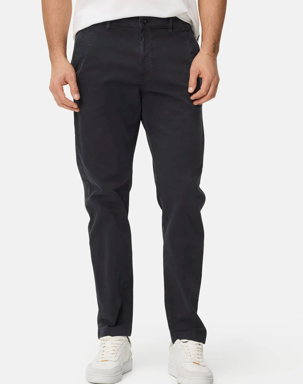 Camel Παντελόνι Chino Regular 2Way Stretch Safety Pocket Ανδρας Ρουχα Παντελονια Chinos Darkblue Βαμβακιμε Ελασταν C261 477R14 7F02 48