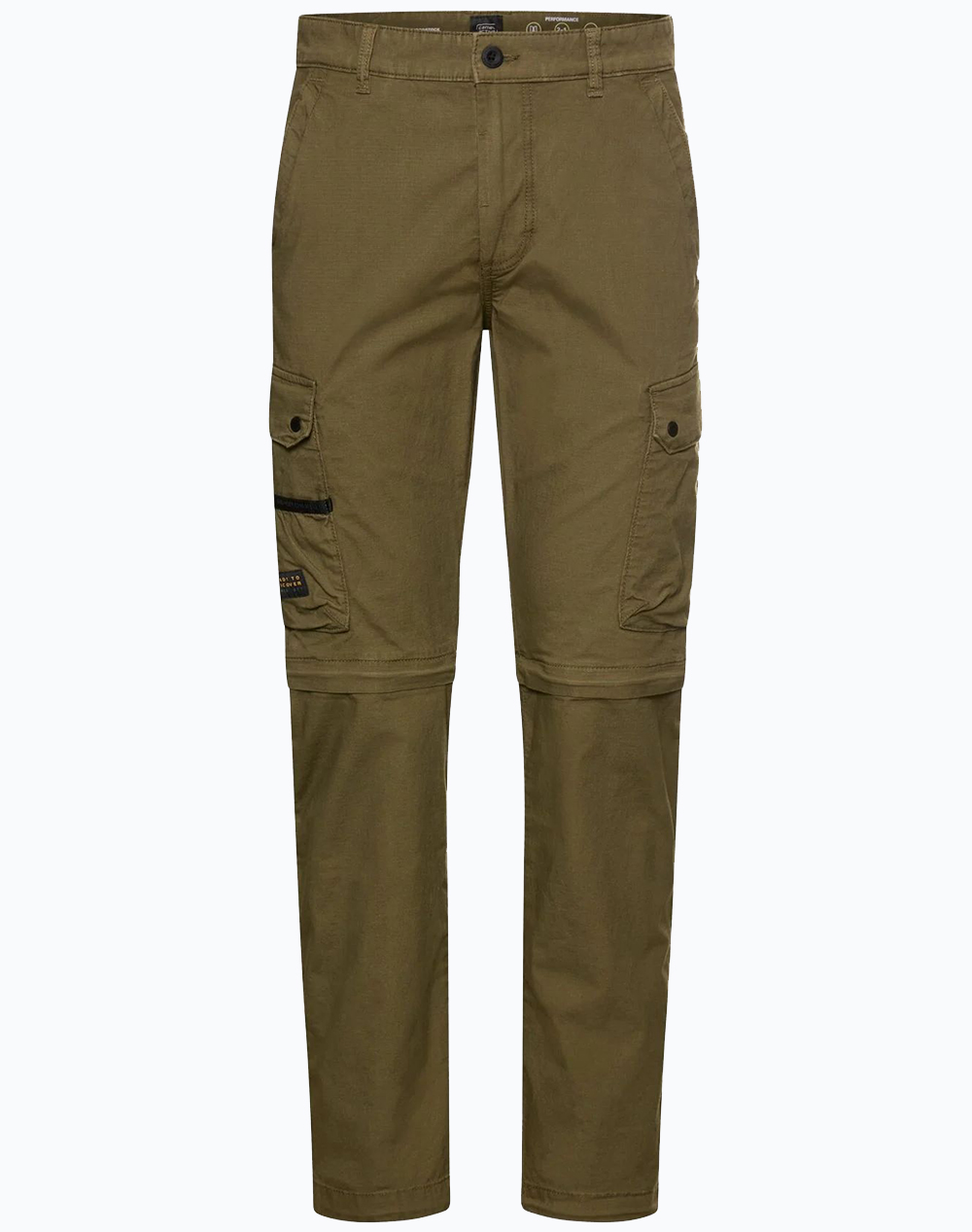 Camel Παντελονι Cargo Relaxed Zipp Off Ανδρας Ρουχα Παντελονια Cargo Olive Βαμβακι,Με Ελασταν C261 476X16 7F04 35 - Koolfly