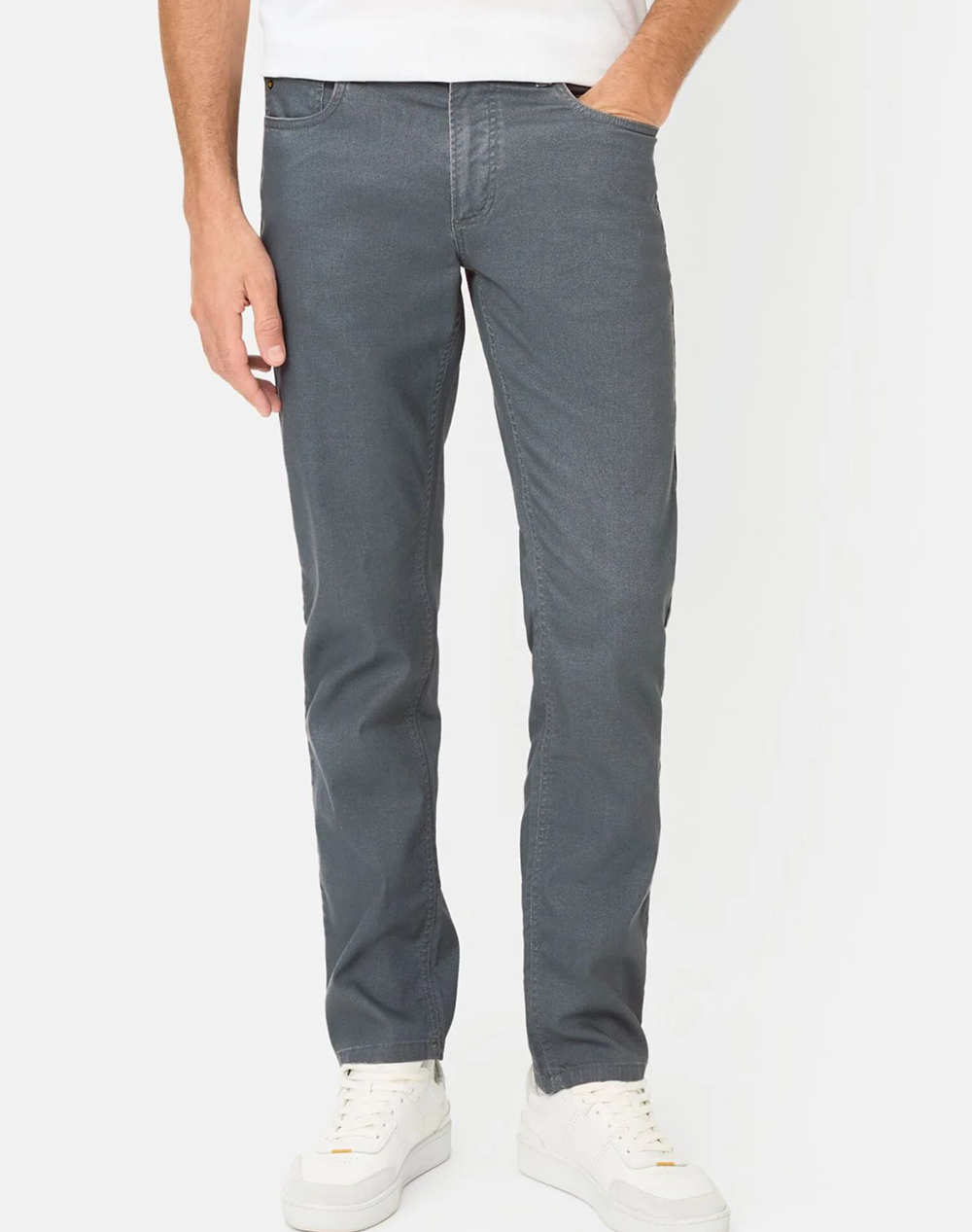 Camel Active Παντελονι 5 Pocket Regular Fit Ανδρας Ρουχα Παντελονια Jeans Darkslategrey Βαμβακιμε Ελασταν C261 488R51 7F18 43
