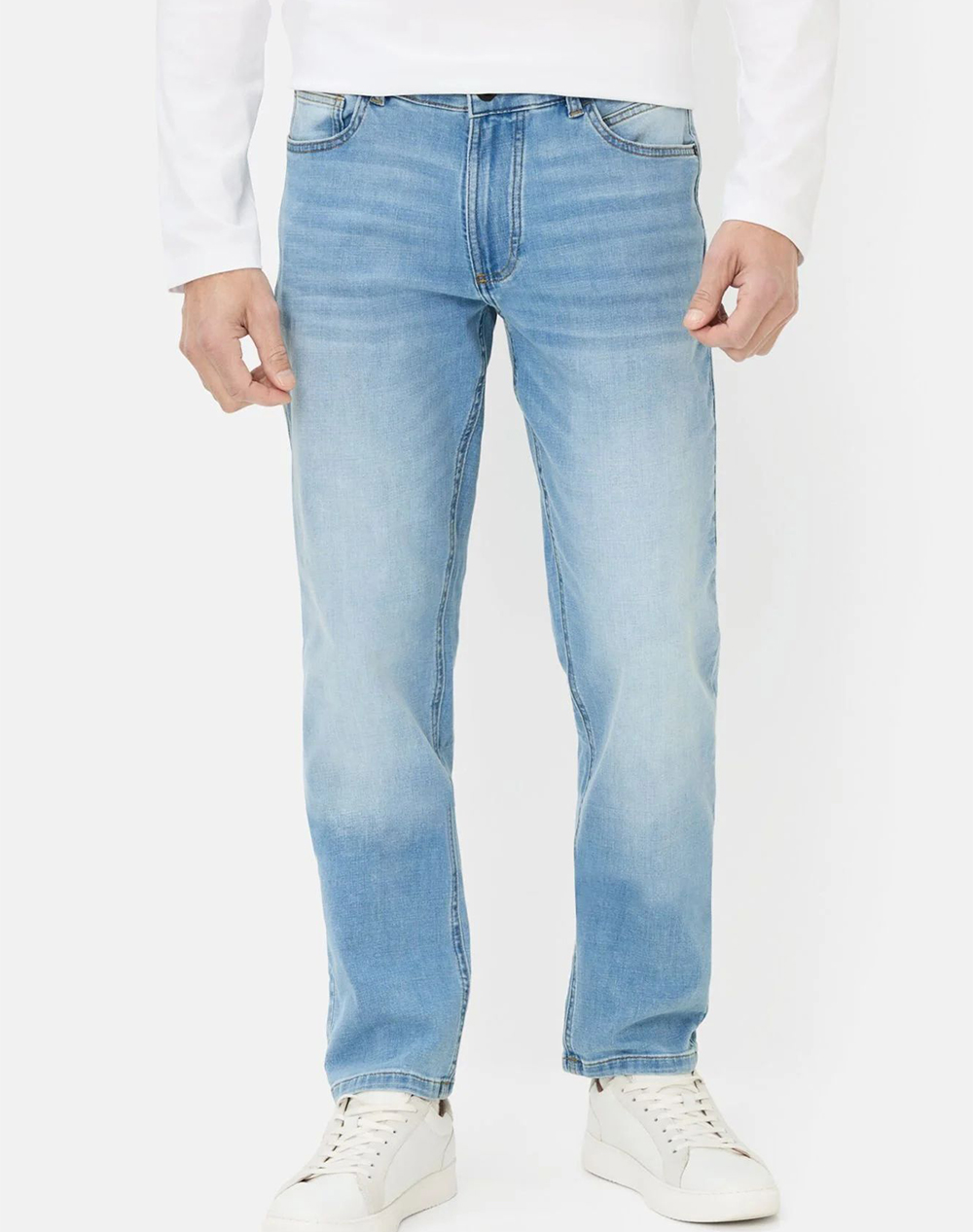 Camel Active Παντελονι Light Denim Regular Fit Flexxxactive Ανδρας Ρουχα Παντελονια Jeans Denimlightblue Βαμβακιμε Ελαστανσυνθετικο C261 488R53 7