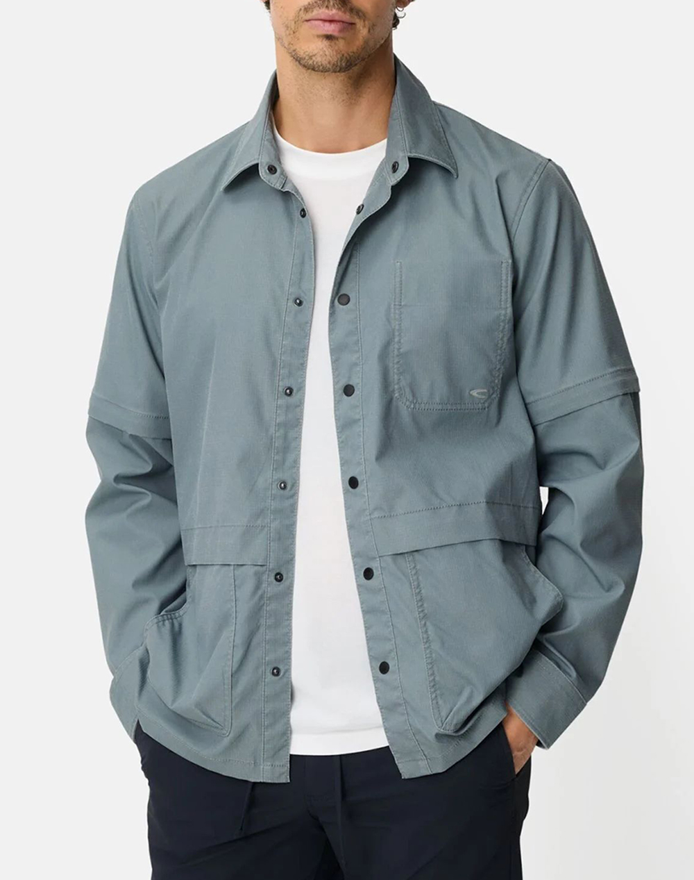 Camel Πουκαμισο Overshirt Adoptable Ανδρας Ρουχα Πουκαμισα Rafblue Συνθετικο C261 409388 7S88 45 - Koolfly