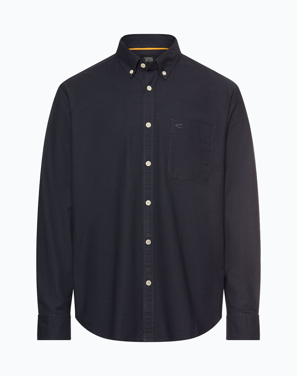 Camel Πουκάμισο Μ.Μ. Solid B.D. Ανδρας Ρουχα Πουκαμισα Darkblue Βαμβακι,Με Ελασταν C261 409105 7S05 48 - Koolfly