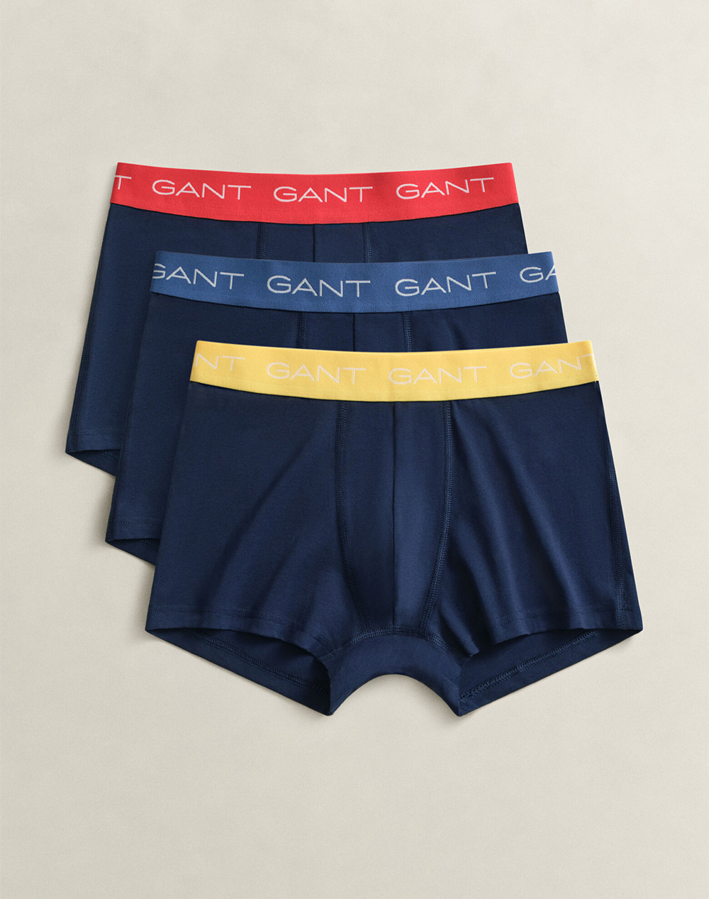 Gant Σετ 3 Εσωρουχων Trunk Trunk 3 Pack Ανδρας Εσωρουχα Σλιπ Μποξερ Navyblue Βαμβακι,Με Ελασταν 3Gu902613003 410 - Koolfly