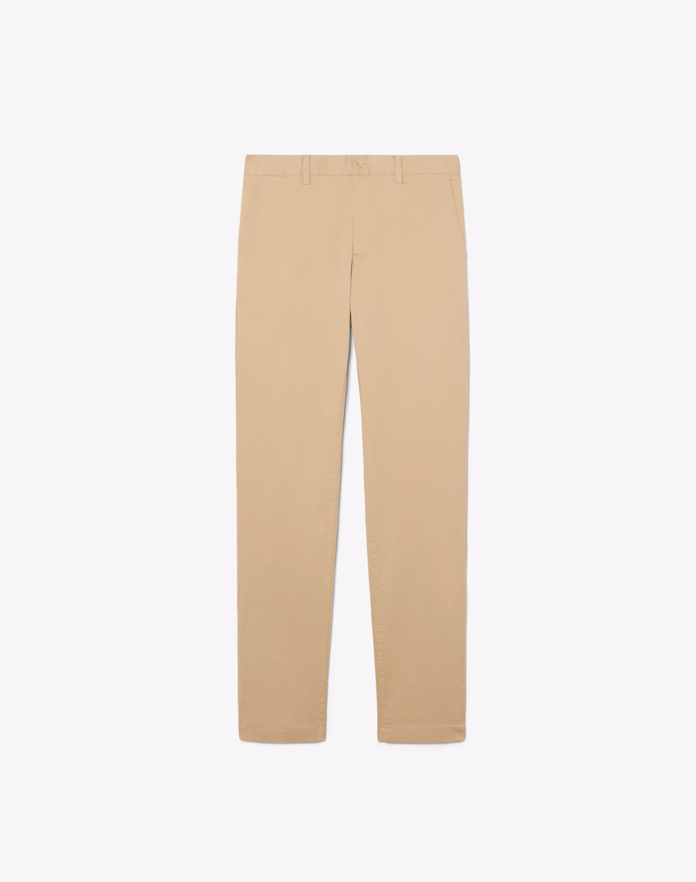 Lacoste Παντελονι Ανδρας Ρουχα Παντελονια Chinos Biege Βαμβακιμε Ελασταν 3Hh1965 34 02S