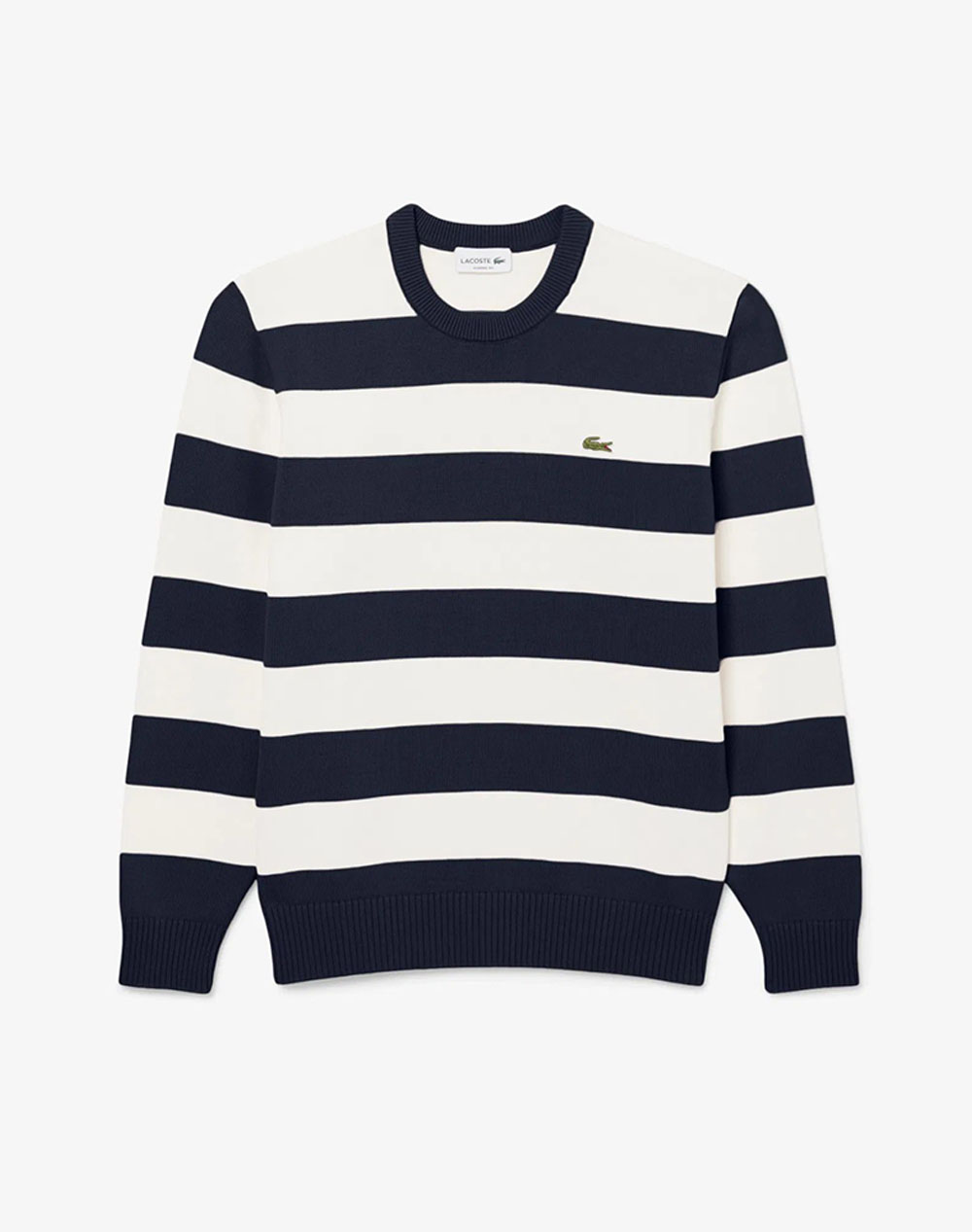 Lacoste Πουλοβερ Μμ Sweaters Ανδρας Ρουχα Μπλουζες Πλεκτα Multi Βαμβακι 3Ah0608 Hhw
