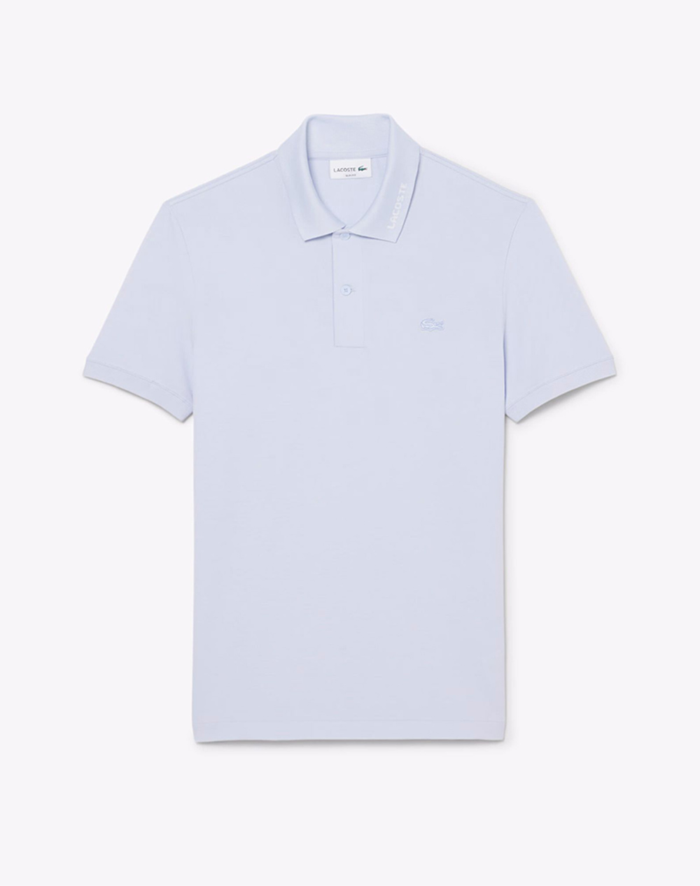 Lacoste Μπλουζα Πολο Κμ Ανδρας Ρουχα Μπλουζες Polo Lightblue Βαμβακιμε Ελαστανσυνθετικο 3Ph5056 J2G