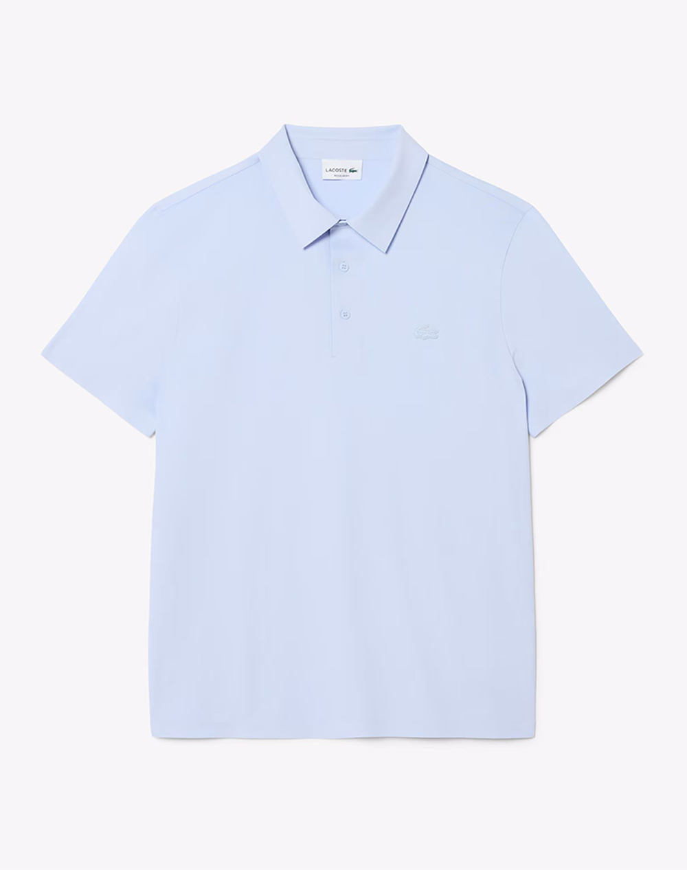 Lacoste Μπλουζα Πολο Κμ Ανδρας Ρουχα Μπλουζες Polo Lightblue Με Ελαστανσυνθετικο 3Dh1604 J2G