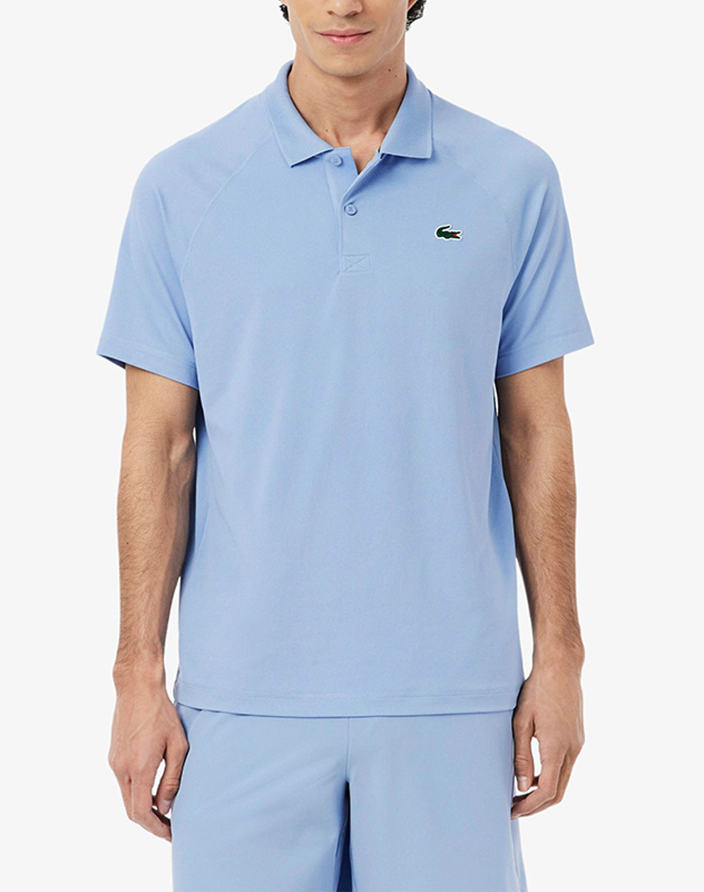 Lacoste Μπλουζα Πολο Κμ Polo Ss Ανδρας Ρουχα Μπλουζες Polo Lightblue Με Ελαστανσυνθετικο 3Dh0159 Aey