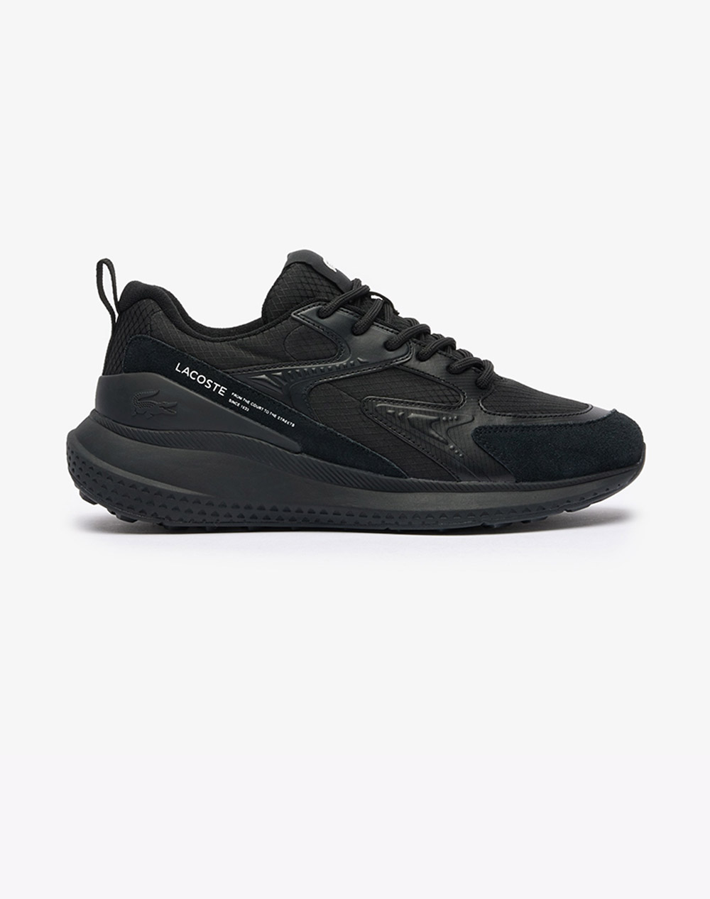 Lacoste Υποδημα Ανδρικο L003 Evo 124 3 L003 Evo 124 3 Sma Ανδρας Αθλητικα Παπουτσια Παπουτσια Black Απομιμηση Δερματοςδερμαυφασμα 37 47Sma012102H