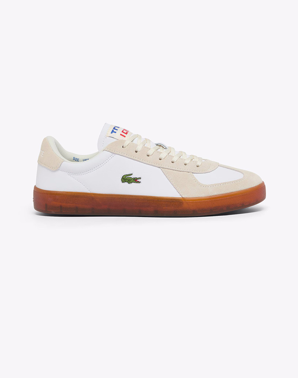 Lacoste Υποδημα Ανδρικο Baseshot Pro 126 1 Baseshot Pro 126 1 Sma Ανδρας Παπουτσια Sneakers Offwhite Δερμασουετ 37 51Sma0077Y37 0000
