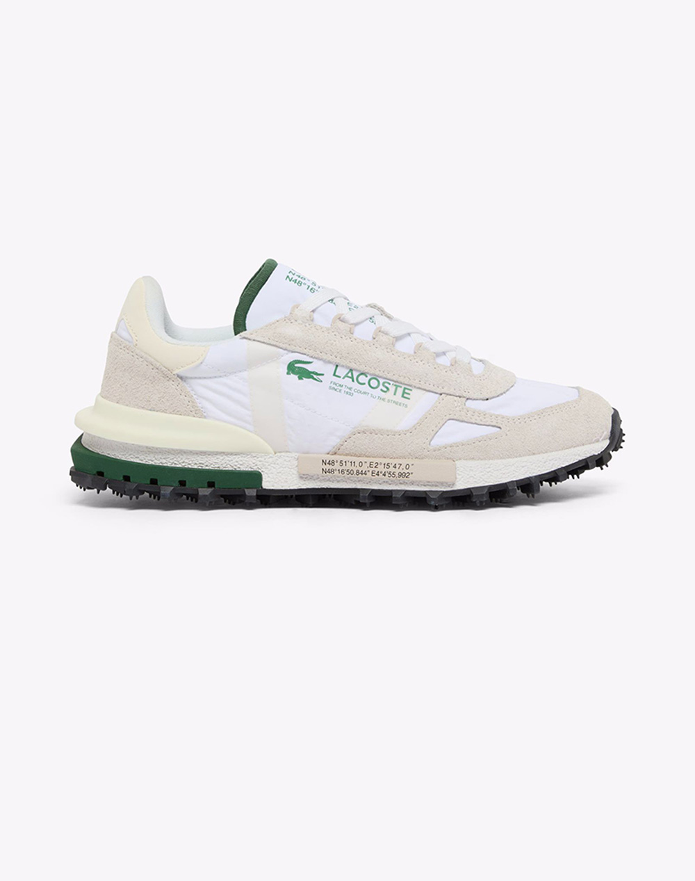 Lacoste Υποδημα Ανδρικο Elite Active 1262 Elite Active 1262 Sma Ανδρας Αθλητικα Παπουτσια Offwhite Υφασμα 37 51Sma004121G 0000