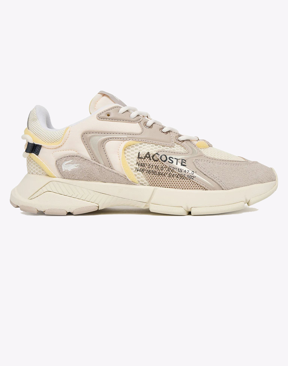 Lacoste Υποδημα Ανδρικο L003 Neo 1262 L003 Neo 1262 Sma Ανδρας Αθλητικα Παπουτσια Cream Σουετσυνθετικο 37 51Sma004418C 0000