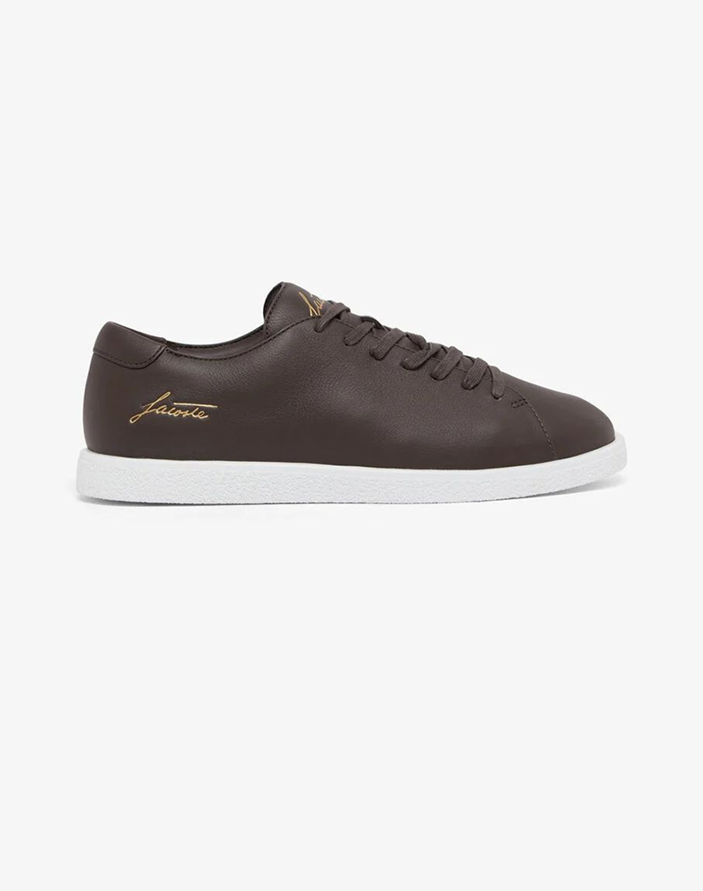 Lacoste Υποδημα Ανδρικο Linecourt 1261 Ανδρας Παπουτσια Sneakers Darkbrown Δερμα 37 51Sma00942A6 0000