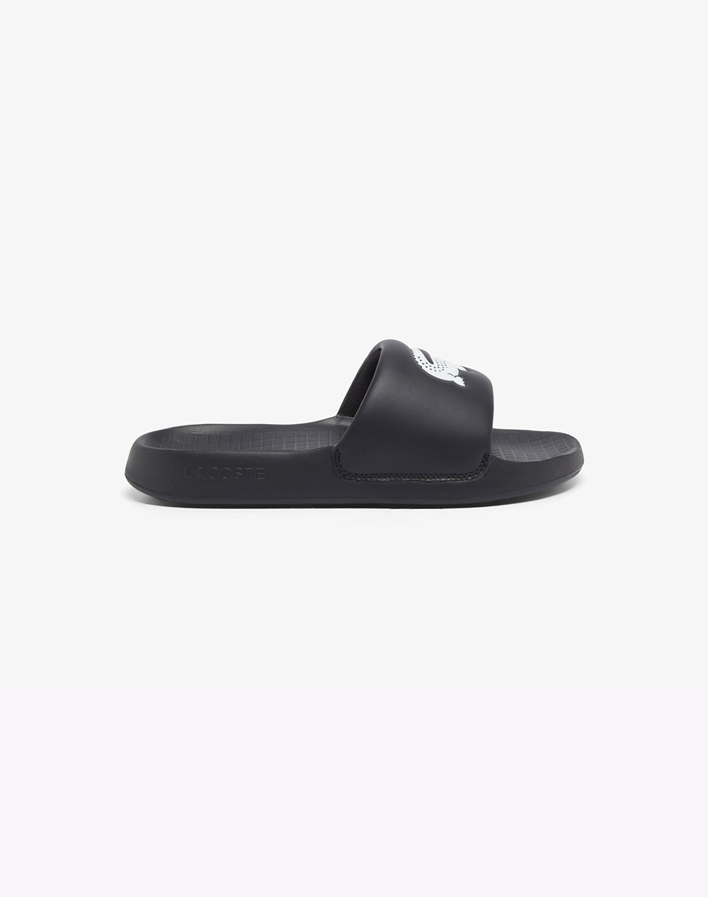Lacoste Υποδημα Ανδρικο Serve Slide 1.0 125 1 Serve Slide 1.0 125 1 Cma Ανδρας Παπουτσια Σαγιοναρες Black Απομιμηση Δερματοςσυνθετικο 37 49Cma00213