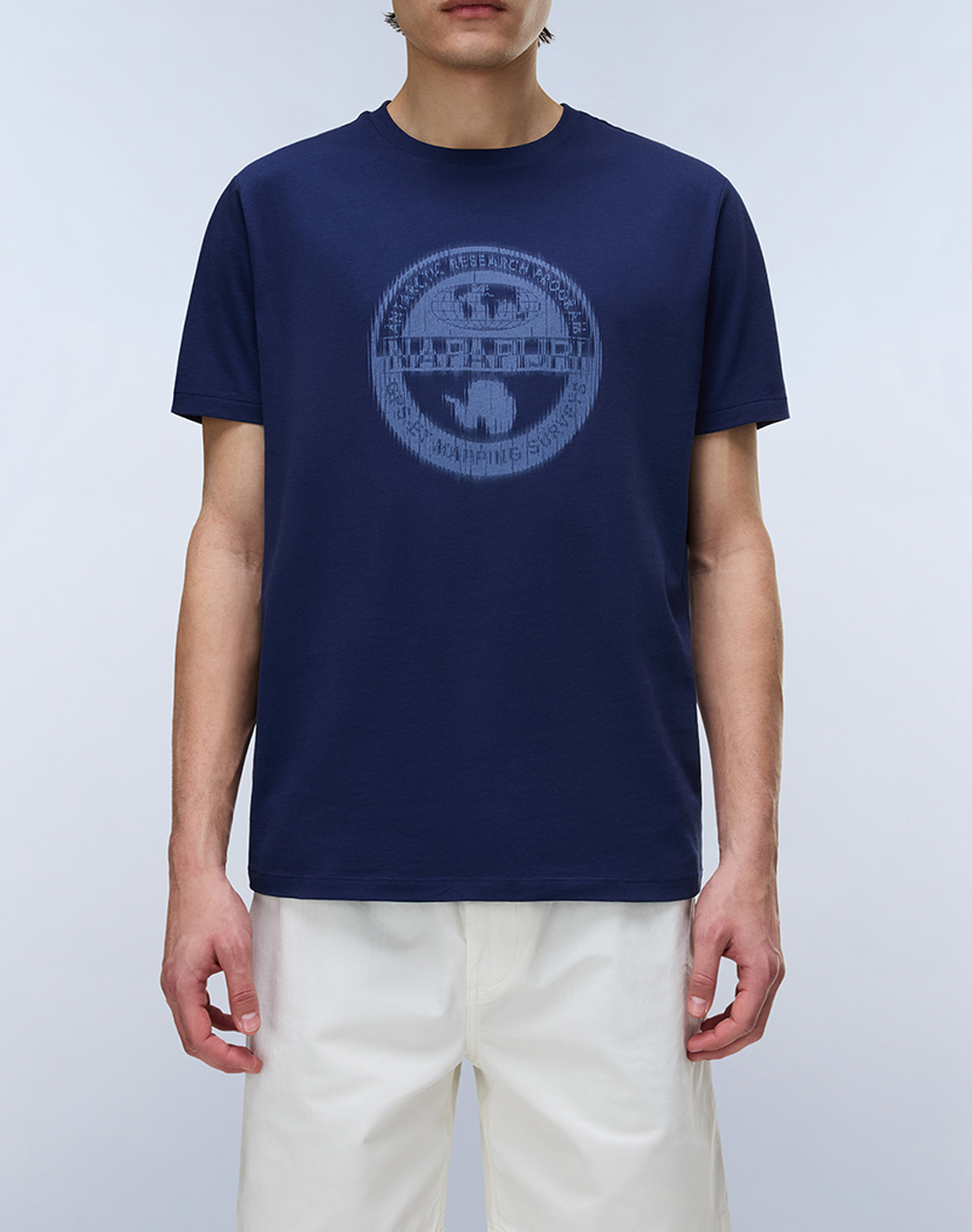 Napapijri S Mahsa Ss Ανδρας Ρουχα Μπλουζες T Shirt Darkblue Βαμβακι Np0A4Fzb Npb2Q