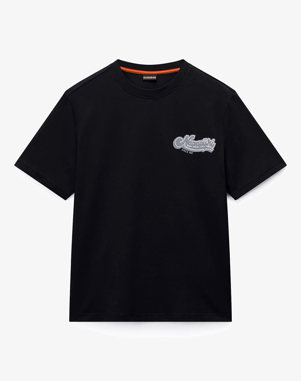 Napapijri S Zinc Ss Ανδρας Ρουχα Μπλουζες T Shirt Black Βαμβακι Np0A4G64 Np941