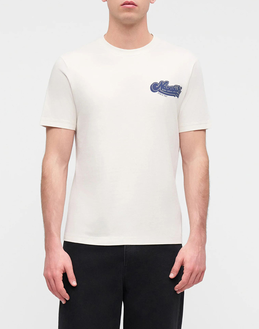 Napapijri S Zinc Ss Ανδρας Ρουχα Μπλουζες T Shirt Offwhite Βαμβακι Np0A4G64 Npn1A
