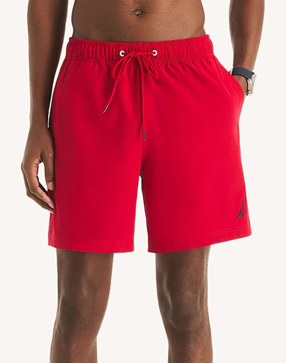Nautica Μαγιω Swimwear Ανδρας Ρουχα Μαγιο Σορτς Red Με Ελασταν,Συνθετικο 3Nct65019 6Nr - Koolfly