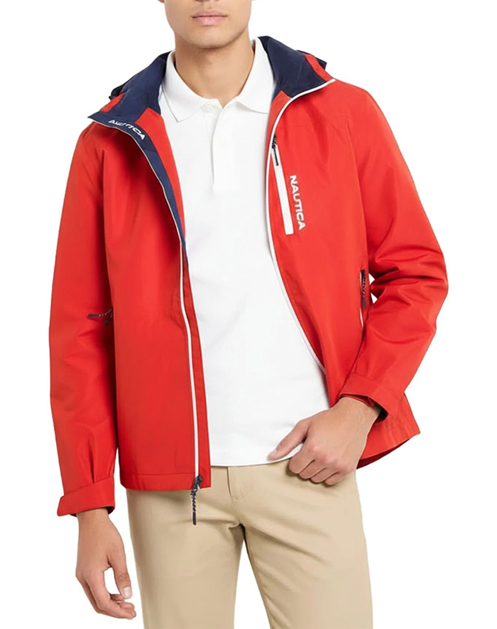 Nautica Μπουφαν Ανδρας Ρουχα Πανωφορια Μπουφαν Red Συνθετικο 3Nc208003174 Rpd
