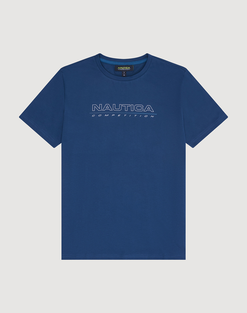 Nautica Μπλουζα T Shirt Κμ Grinnell T Shirt Ανδρας Ρουχα Μπλουζες T Shirt Blue Βαμβακι 3Ncn7V03935 518