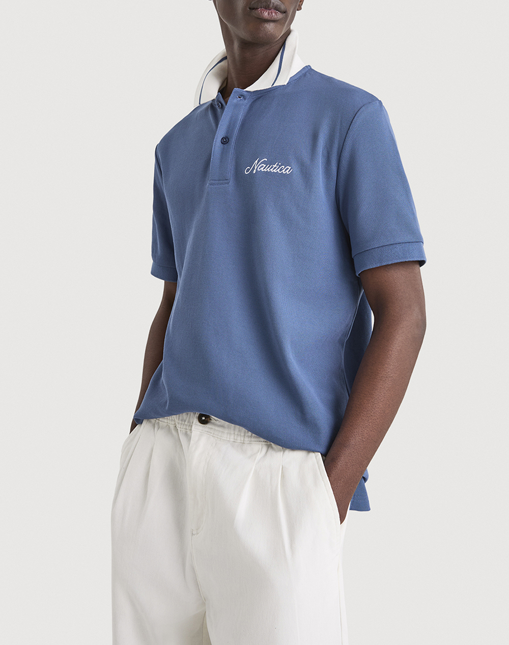 Nautica Μπλουζα Πολο Κμ Galeon Polo Shirt Ανδρας Ρουχα Μπλουζες Polo Blue Βαμβακι,Συνθετικο 3Ncn1v03983 456 - Koolfly