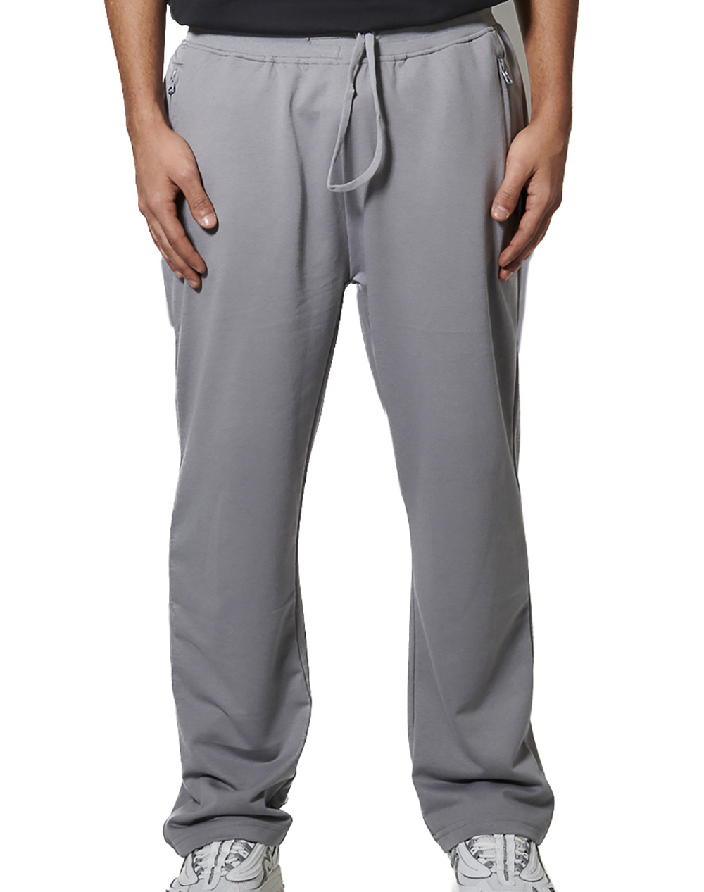 Body Action Men''S Essentials French Terry Pants Ανδρας Ρουχα Παντελονια Παντελονια Φορμας Gray Βαμβακισυνθετικο 023624 01 Silver Grey