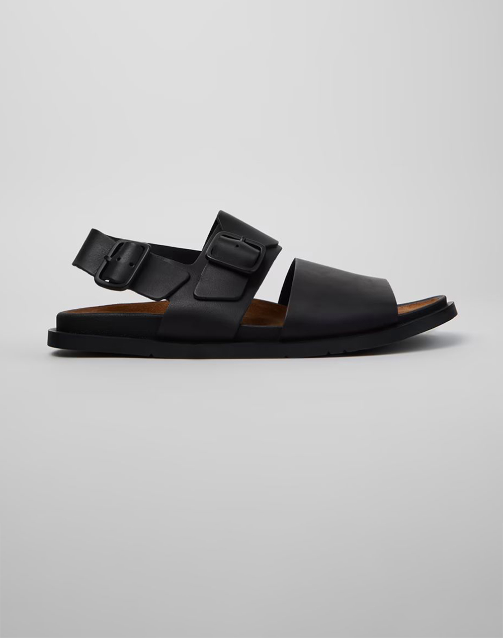 Camper Cruise Negro/Llucsand Negro Ανδρας Παπουτσια Πεδιλα Black Δερμα K101092 001 001