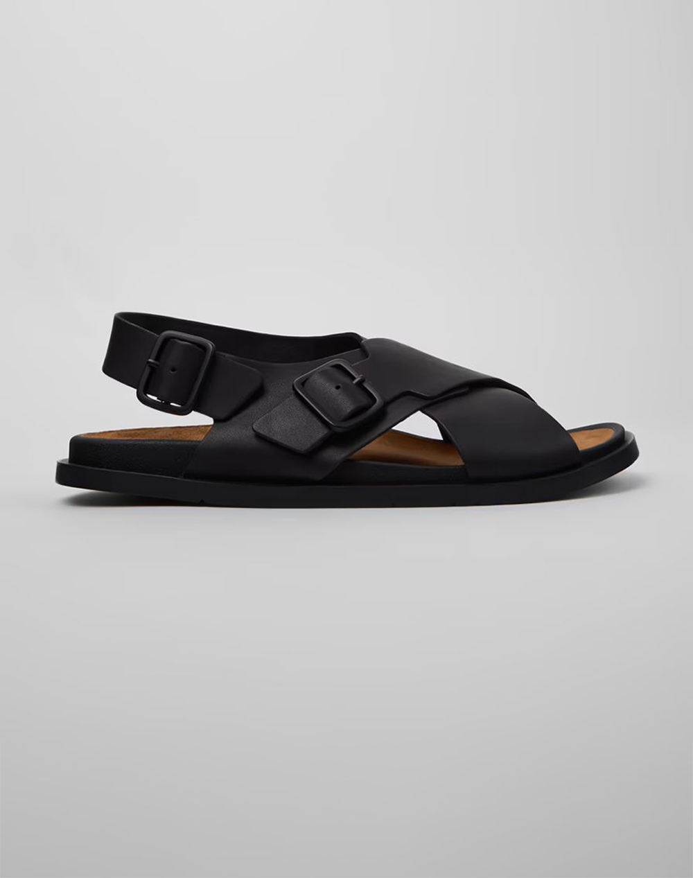 Camper Cruise Negro/Llucsand Negro Ανδρας Παπουτσια Πεδιλα Black Δερμα K101093 004 004