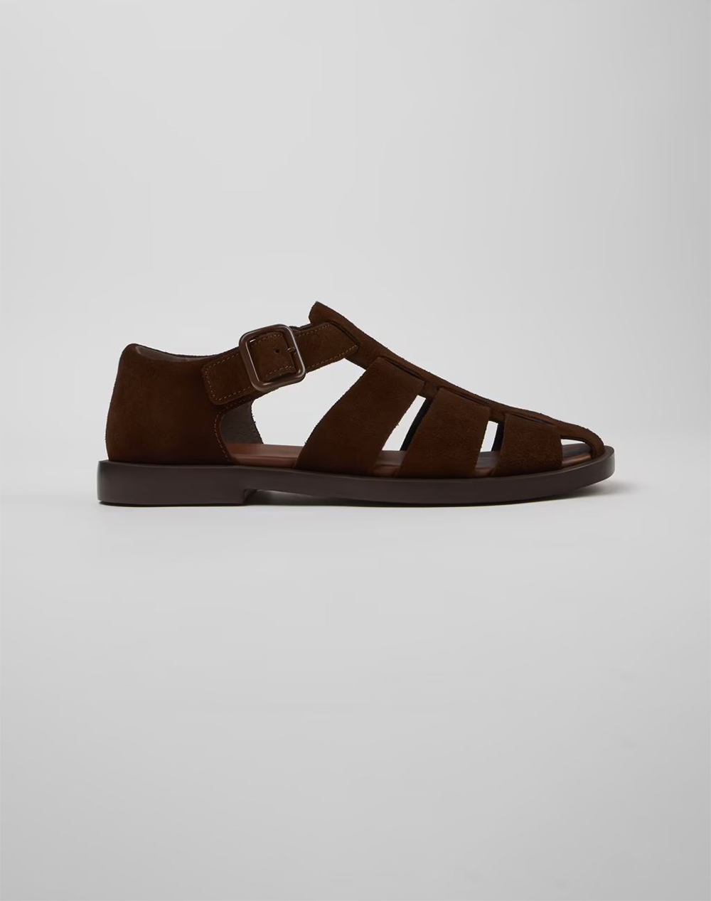 Camper Bekka Cola/Don Ebony Ανδρας Παπουτσια Πεδιλα Brown Δερμα K101011 004 004