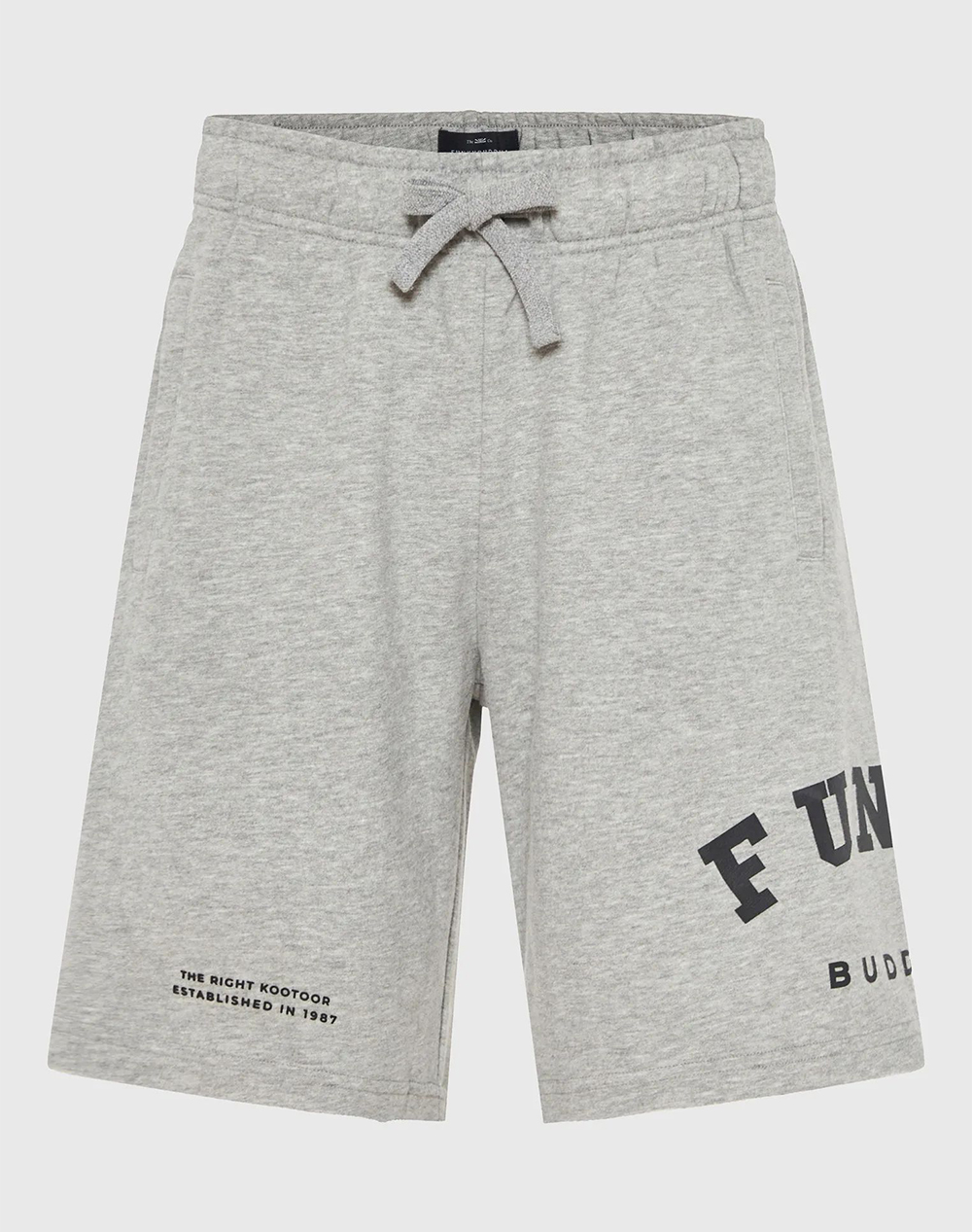 Funky Buddha Shorts Ανδρας Αθλητικα Κατω Ενδυση Σορτς / Βερμουδα Gray Βαμβακισυνθετικο Fbm013 051 03 Grey Mel