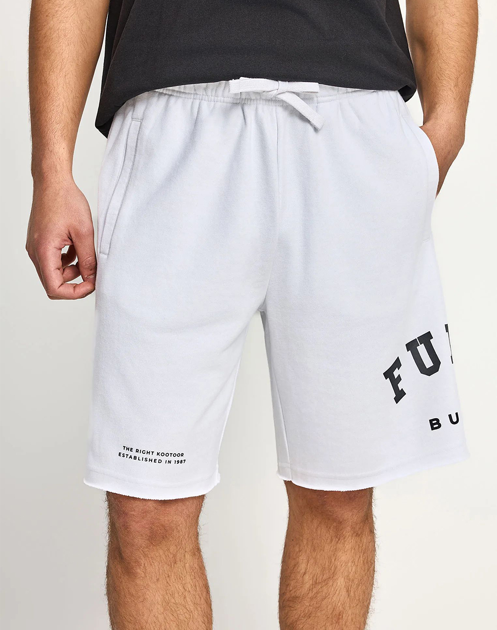 Funky Buddha Shorts Ανδρας Αθλητικα Κατω Ενδυση Σορτς / Βερμουδα White Βαμβακισυνθετικο Fbm013 051 03 White