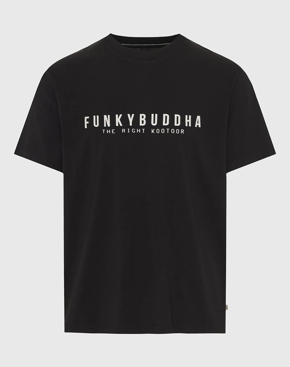 Funky Buddha T Shirts Ανδρας Ρουχα Μπλουζες T Shirt Black Βαμβακι Fbm013 011 04 Black