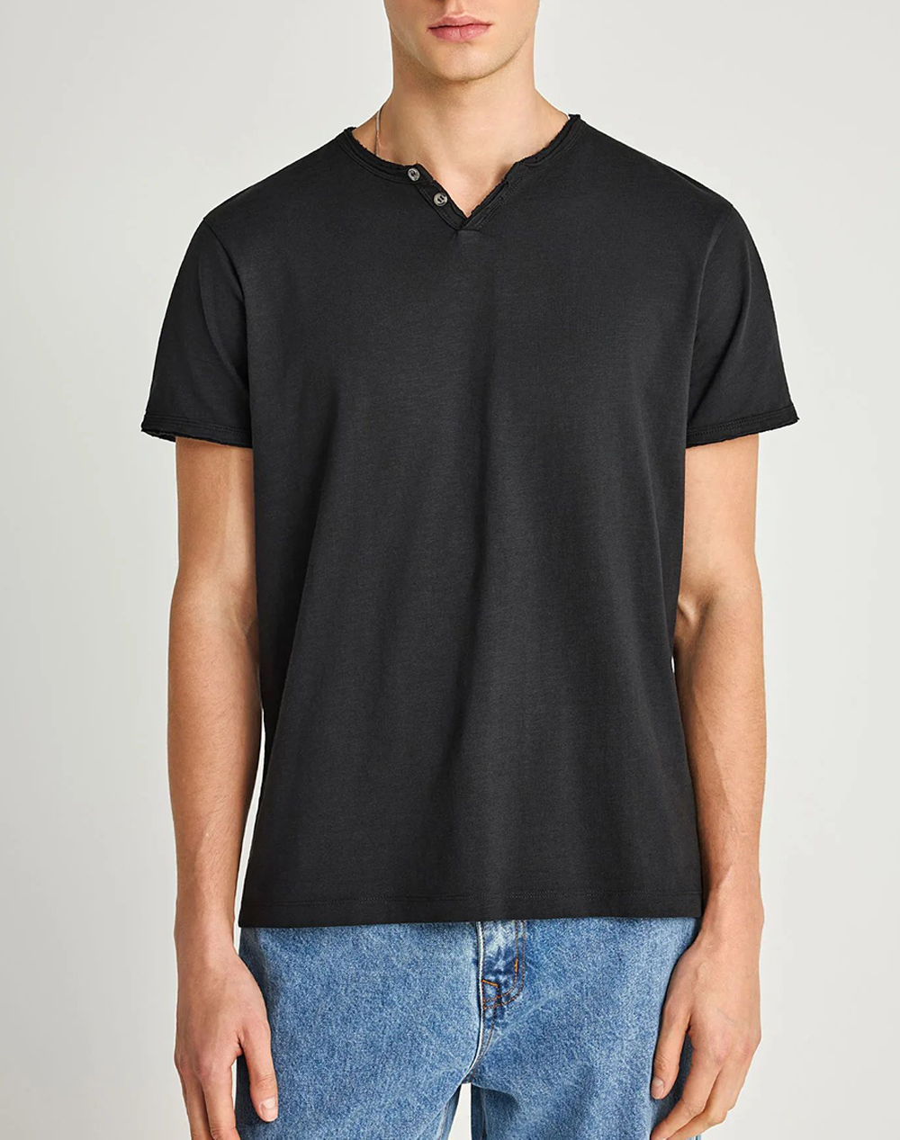 Funky Buddha T Shirts Ανδρας Ρουχα Μπλουζες T Shirt Black Βαμβακι Fbm013 004 04 Black