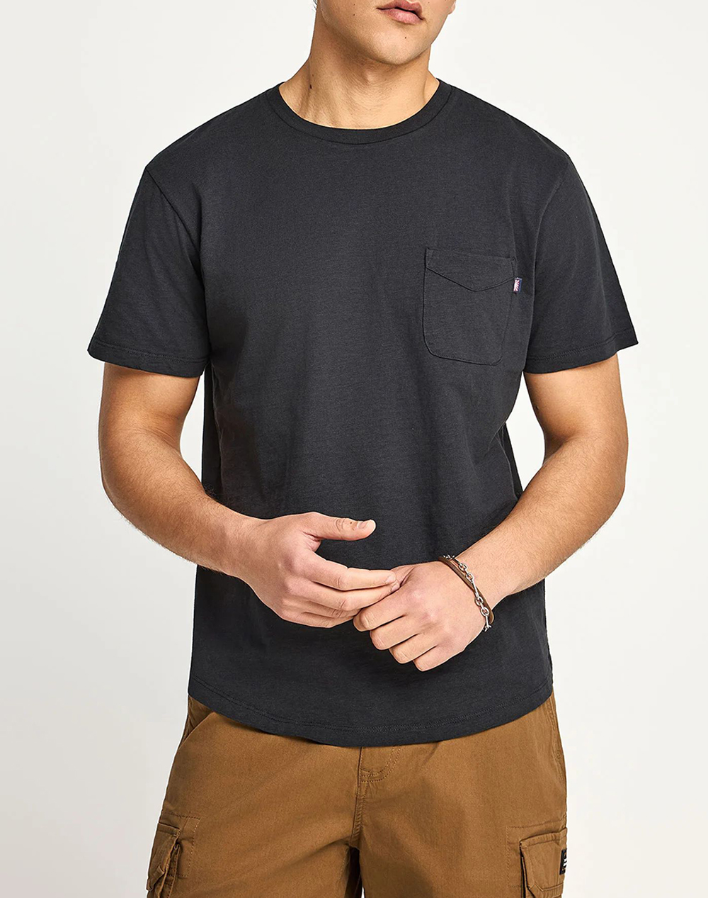 Funky Buddha T Shirts Ανδρας Ρουχα Μπλουζες T Shirt Black Βαμβακι Fbm013 005 04 Black