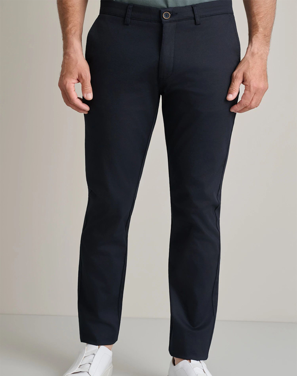 Navy&Green Παντελονι Απιετο Modern Fit Ανδρας Ρουχα Παντελονια Chinos Midnightblue Βαμβακιμε Ελασταν 24Ag.1003Mfa/246 Darkest Blue