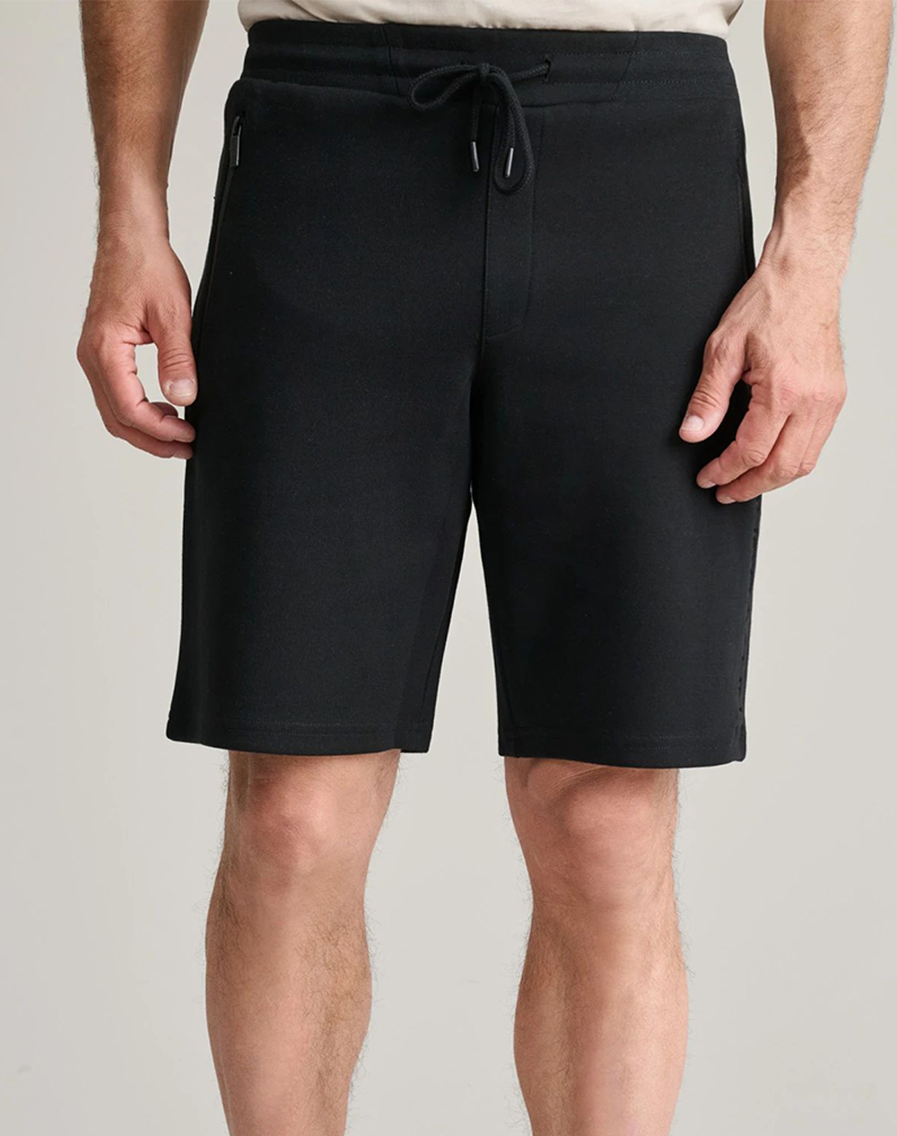 Navy&Green Βερμουδα Jogging Ανδρας Αθλητικα Κατω Ενδυση Σορτς / Βερμουδα Black Βαμβακισυνθετικο 24Tu.348/2V Black