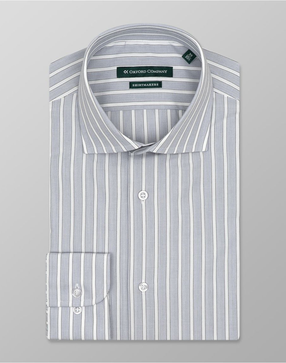 Oxford Company Club Bambaki Υποκαμισο Ανδρας Ρουχα Πουκαμισα Lightgray Βαμβακι M322Nrz20.02 02