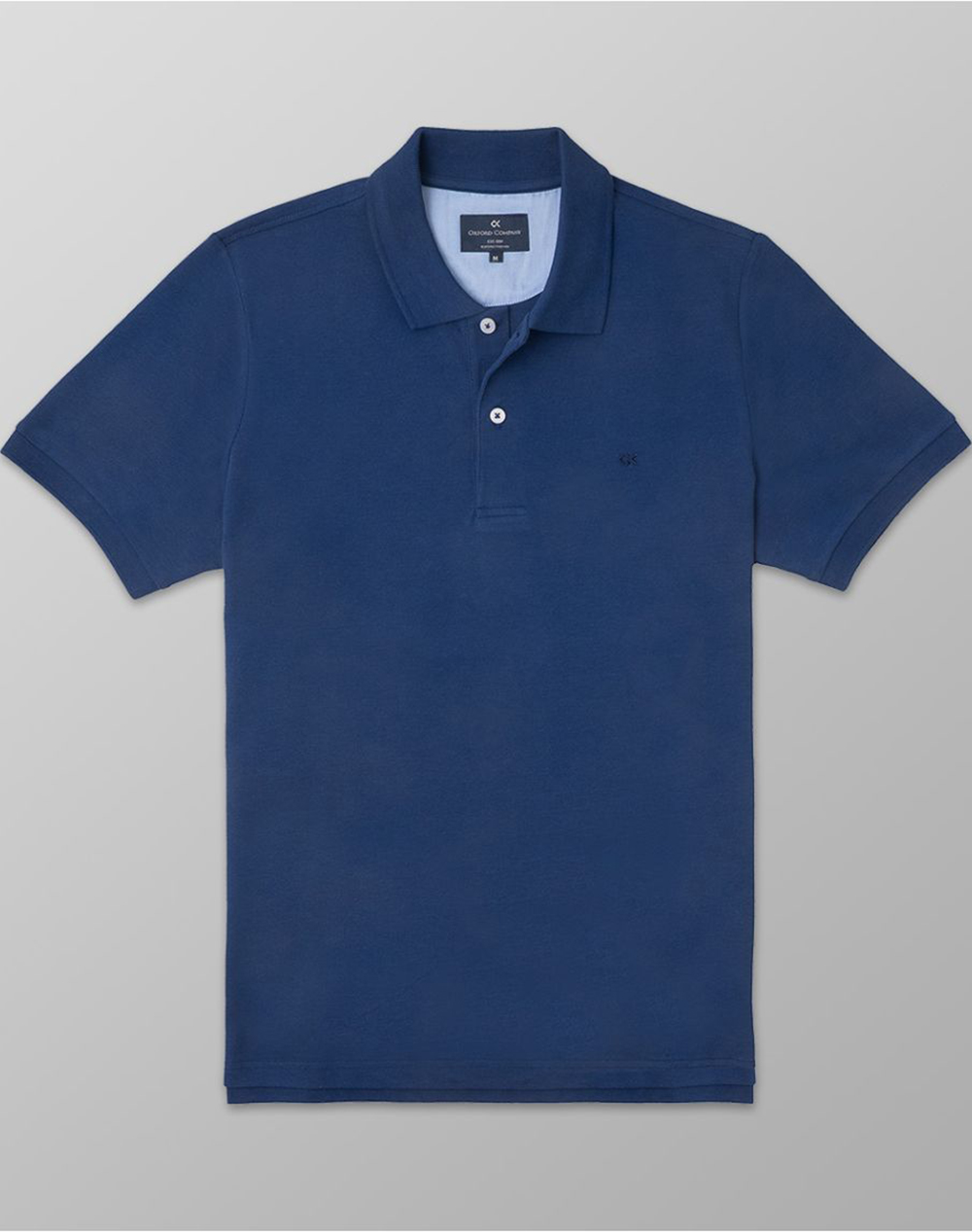 Oxford Company Polo Km Μπλουζα Ανδρας Ρουχα Μπλουζες Polo Indigo Βαμβακι P511 Pz00.29 29