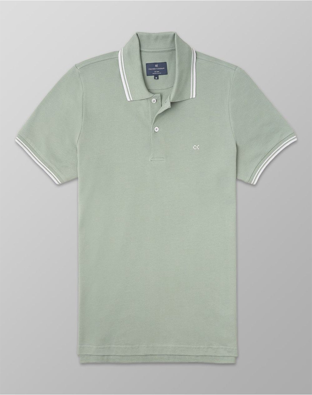Oxford Company Polo Km Βαμβακι Μπλουζα Ανδρας Ρουχα Μπλουζες Polo Green Βαμβακι P514 Pz00.04 04