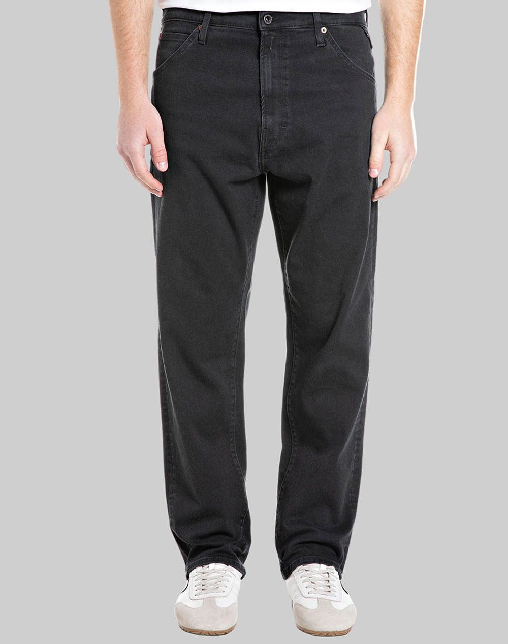 Replay Παντελονι Ανδρας Ρουχα Παντελονια Jeans Denimblack Βαμβακιμε Ελασταν M1052 .000.203 190 098
