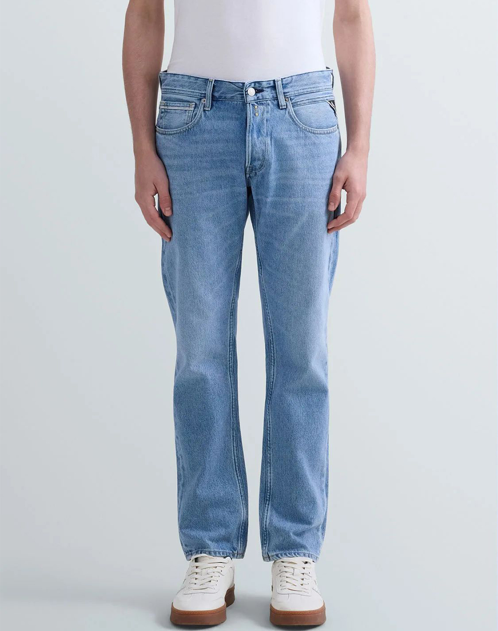 Replay Παντελονι Ανδρας Ρουχα Παντελονια Jeans Denimlightblue Βαμβακι Ma972 .000.886 0C3 010
