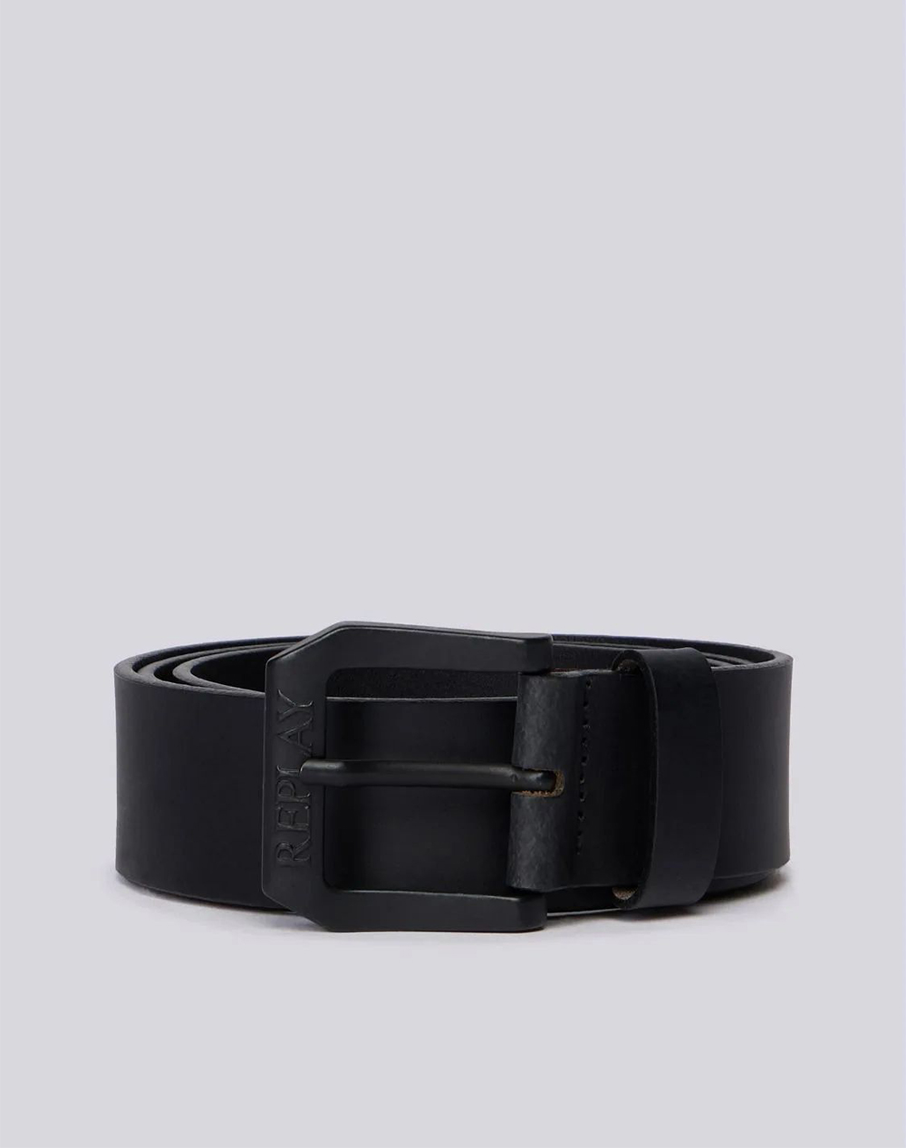 Replay Ζωνη Ανδρας Αξεσουαρ Ζωνες Black Δερμα Am2417.000.A3008A 098