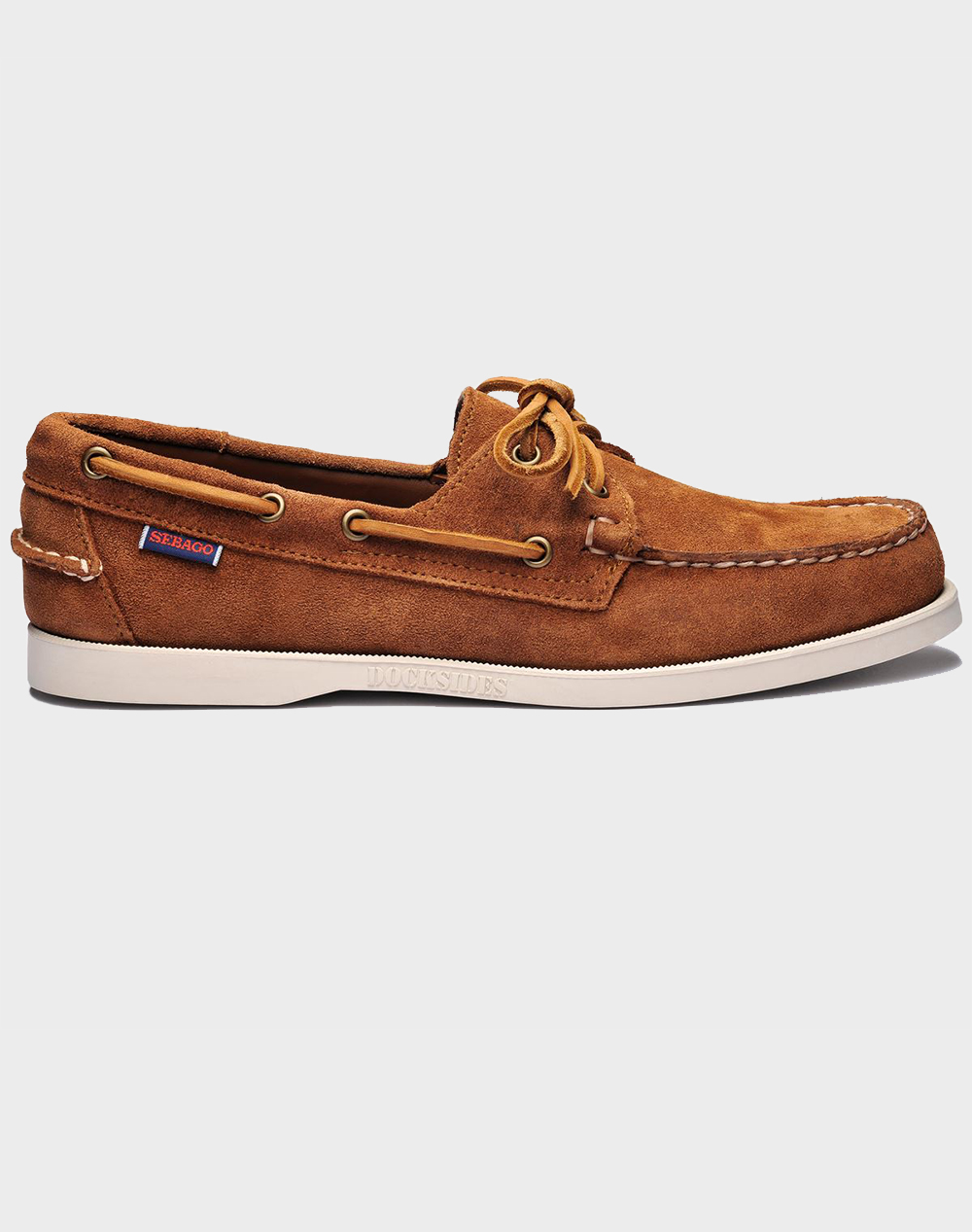 Sebago Portland Flesh Out Ανδρας Παπουτσια Boat Shoes Tan Σουετ L7111Ptw 907