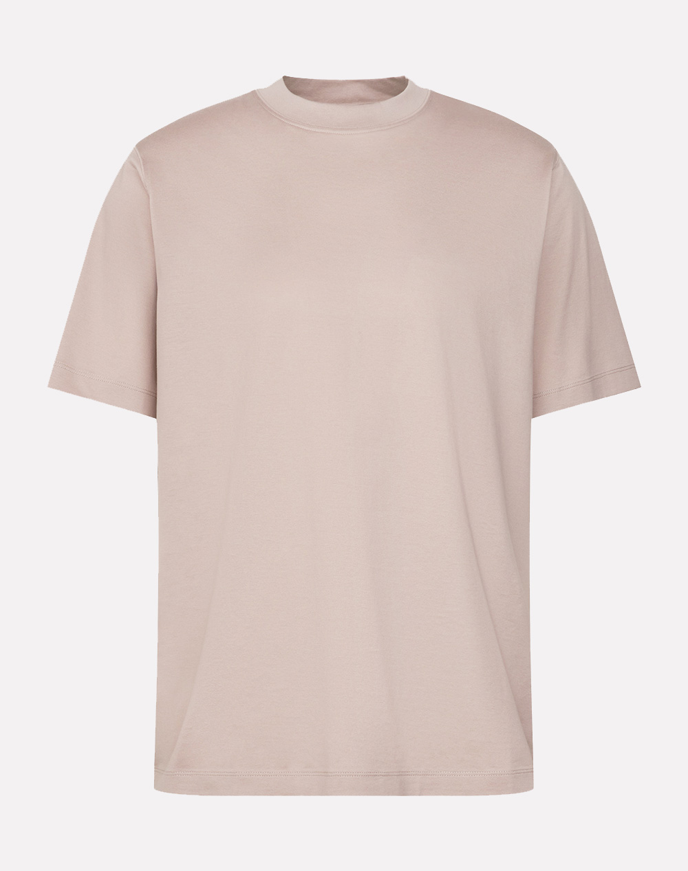 Seidensticker Basic T Shirt Merceriz Ανδρας Ρουχα Μπλουζες T Shirt Biege Βαμβακι 849665 05 - Koolfly