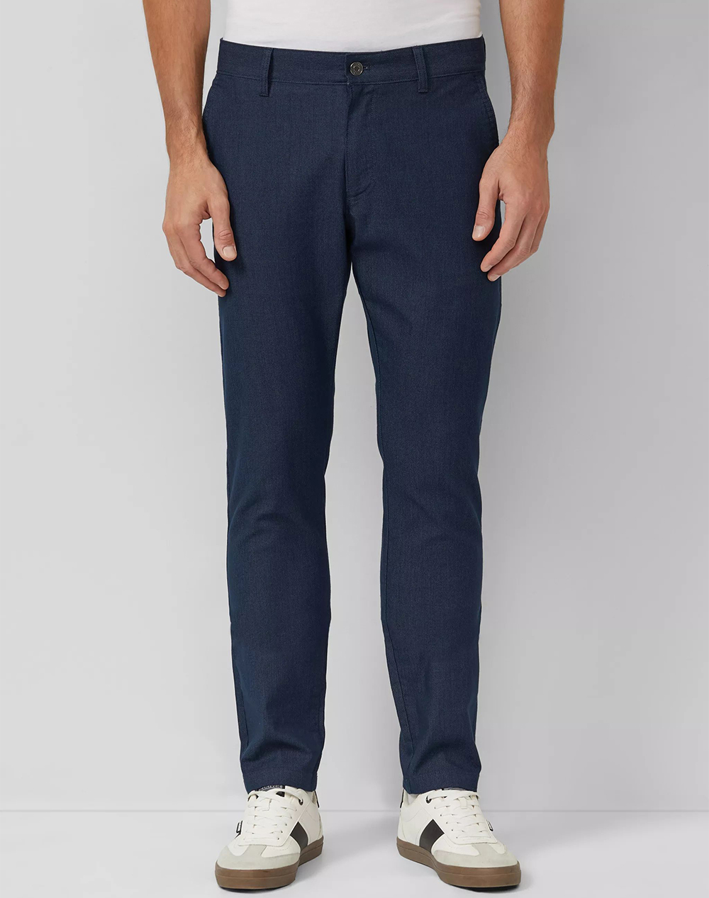 S.Oliver Παντελόνι Ανδρας Ρουχα Παντελονια Chinos Darkblue Βαμβακιμε Ελαστανσυνθετικο So2172096 59K3