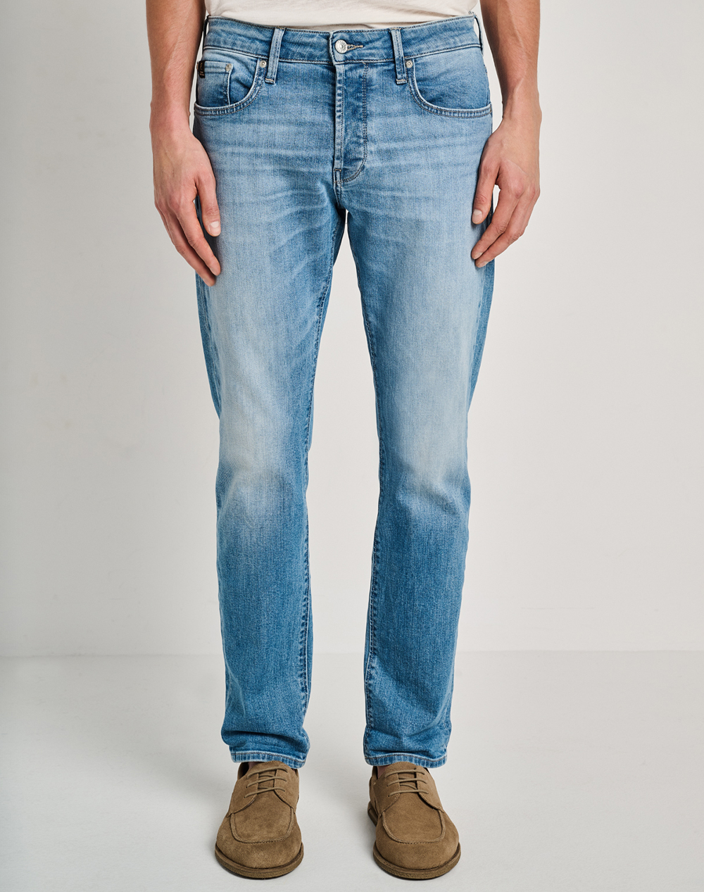 Staff Simon Man Pant Ανδρας Ρουχα Παντελονια Jeans Denimlightblue Βαμβακι,Με Ελασταν 5 829.036.B3.055 .00 - Koolfly