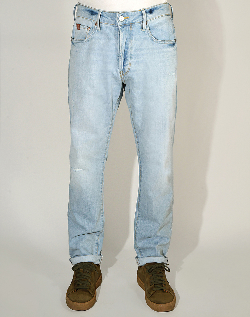 Staff Simon Man Pant Co Rcy.Co Ea Ανδρας Ρουχα Παντελονια Jeans Denimlightblue Βαμβακιμε Ελασταν 5 829.036.S3.055 .00