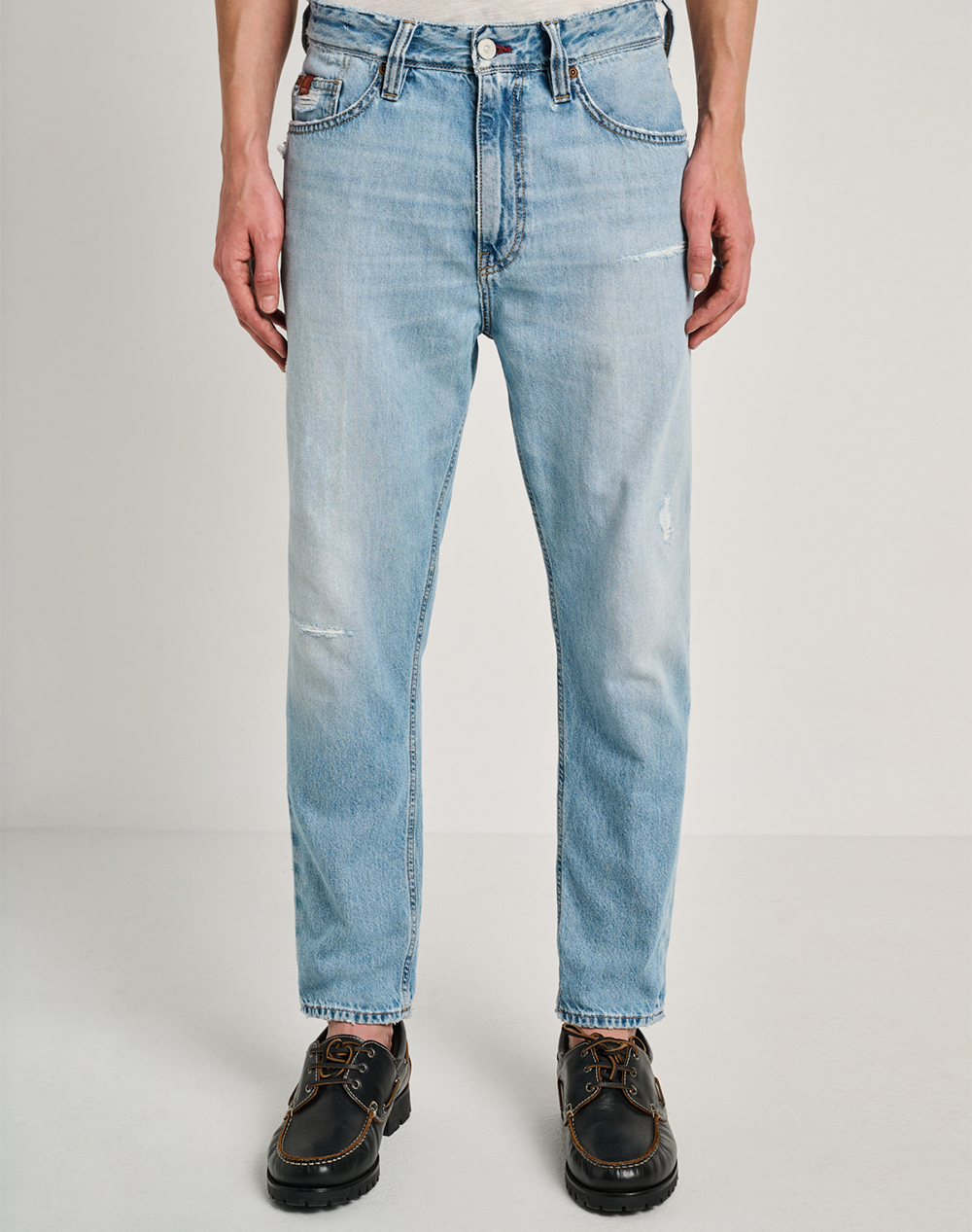 Staff Devis Man Pant Co Ανδρας Ρουχα Παντελονια Jeans Denimlightblue Βαμβακι 5 822.040.S3.055 .00